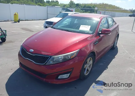 2014 Kia Optima Lx из США, поврежденный, VIN 5XXGM4A73EG269864